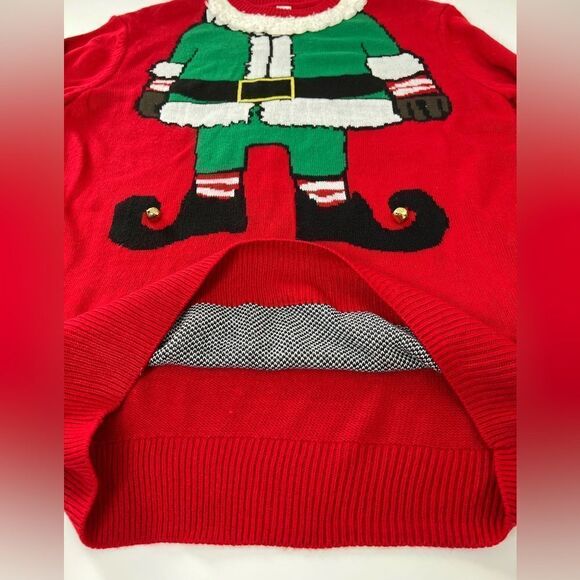 H&M Womens Ladies Knitted Christmas Xmas Oversized Baggy Jumper Size M - Picture 6 of 11